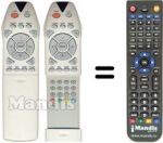 Replacement remote control Trans Continents TR-42600