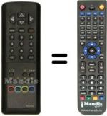 Replacement remote control LG CB 14E80