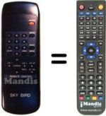 Replacement remote control TC-3102