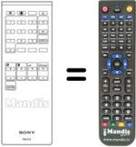 Mando a distancia equivalente RM-613