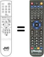 Mando a distancia equivalente RM-C794