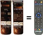Mando a distancia equivalente Sony SLV-725