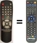Replacement remote control AA64-50236A