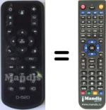 Replacement remote control STOREX D-520