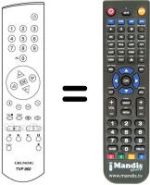 Mando a distancia equivalente Grundig TVR 5530 TEXT