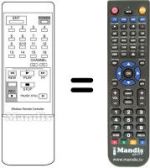 Replacement remote control VXL 7