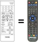 Replacement remote control VT-30