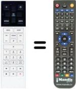 Replacement remote control CANAL+ LE CUBE HD