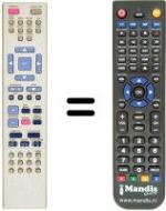 Replacement remote control Inno Hit IH 1000