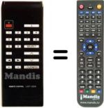 Replacement remote control Uniden UST 689