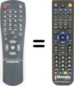 Replacement remote control Samsung SV235XV