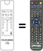 Replacement remote control REMCON341