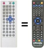 Replacement remote control Inno Hit IH-L50DX