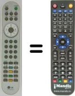 Replacement remote control LG RZ-20LZ50C