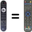 Mando a distancia equivalente LG 6710T00003B