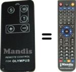 Replacement remote control Olympus 300