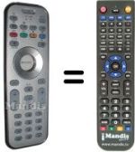 Replacement remote control Philips 313923813171