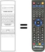 Replacement remote control RC98