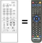 Mando a distancia equivalente RC-V37A