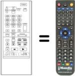 Mando a distancia equivalente RC-V37B