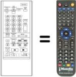 Mando a distancia equivalente RC-V38A