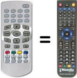 Replacement remote control Proline LD1501