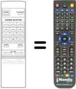 Mando a distancia equivalente RC92
