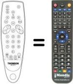 Replacement remote control RCT312