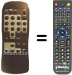 Replacement remote control REMCON142