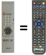 Replacement remote control Samsung AA5900266A