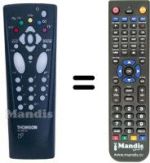 Mando a distancia equivalente Thomson 37MH41E