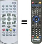 Mando a distancia equivalente RC1090