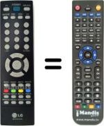 Mando a distancia equivalente LG M1921A