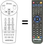 Replacement remote control Strong SRT8000 GOLDBOX