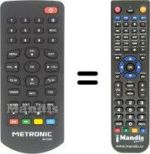 Replacement remote control Metronic 9042