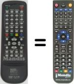 Replacement remote control Best Buy SUP8146