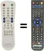 Replacement remote control TECHONE TO 20 A