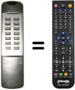 Replacement remote control 01849