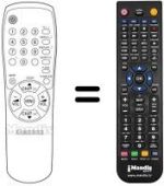 Mando a distancia equivalente Samsung CF 20F42 Z