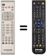 Mando a distancia equivalente Samsung LW 17E24C