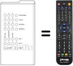 Replacement remote control 0521-97