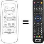 Replacement remote control Sinudyne SV 11000