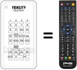 Replacement remote control 09193