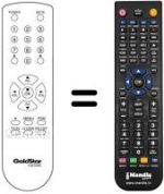 Mando a distancia equivalente 105-230C