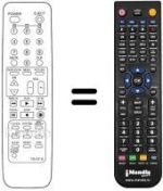 Replacement remote control 105-231 G