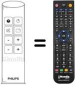 Replacement remote control Aristona CARRA' 15 GR 2330