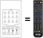 Replacement remote control 16 CHANNELS