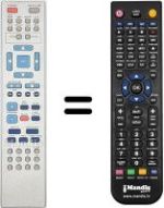 Replacement remote control RC 2521