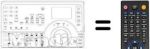 Replacement remote control V 5000 J