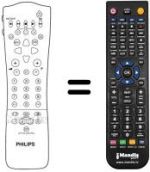 Replacement remote control Aristona 28 PX 8806